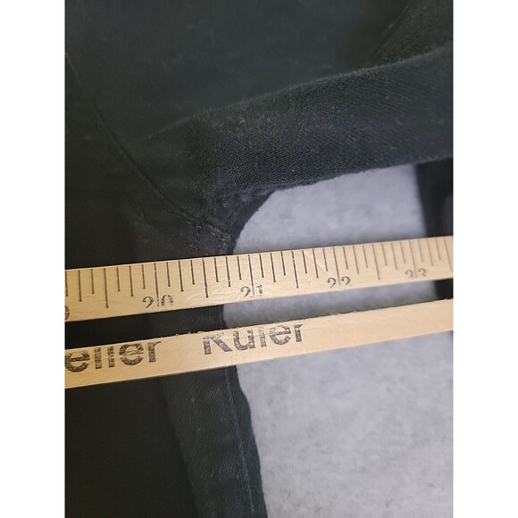 Levis Denim Shirt Mens L Black Double Pockets Long Sleeve Mid Weight Western Dad - Picture 8 of 10